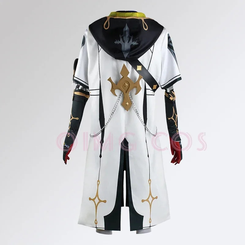 Anime Cosplay Albedo - CyGenshin Impact Albedo Косплей Костюм для