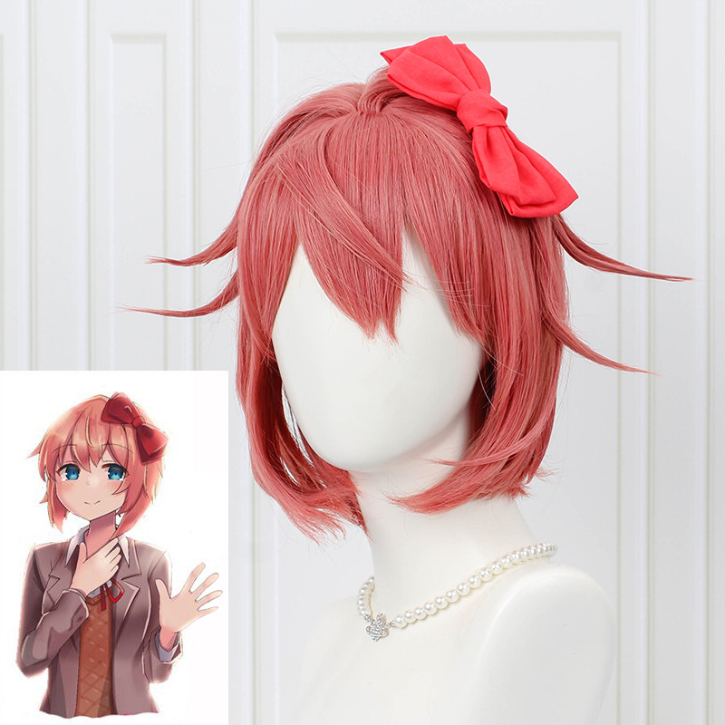 Anime Cosplay Anya - Женский парик для косплея Doki Literature