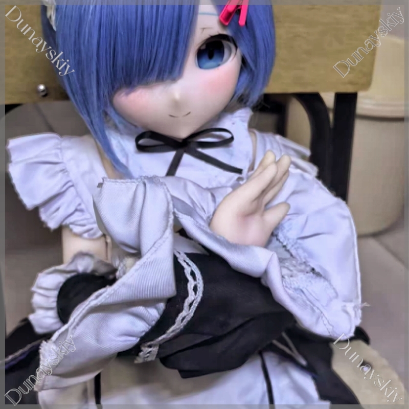 Anime Cosplay Rem - Костюм горничной RE0 Rem Ram BJD
