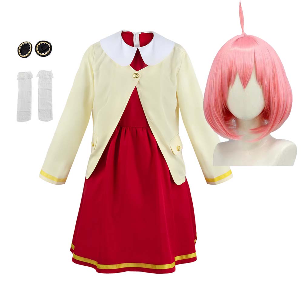 Anime Cosplay Anya - Хэллоуин и вечеринки, аниме SPY×FAMILY Anya