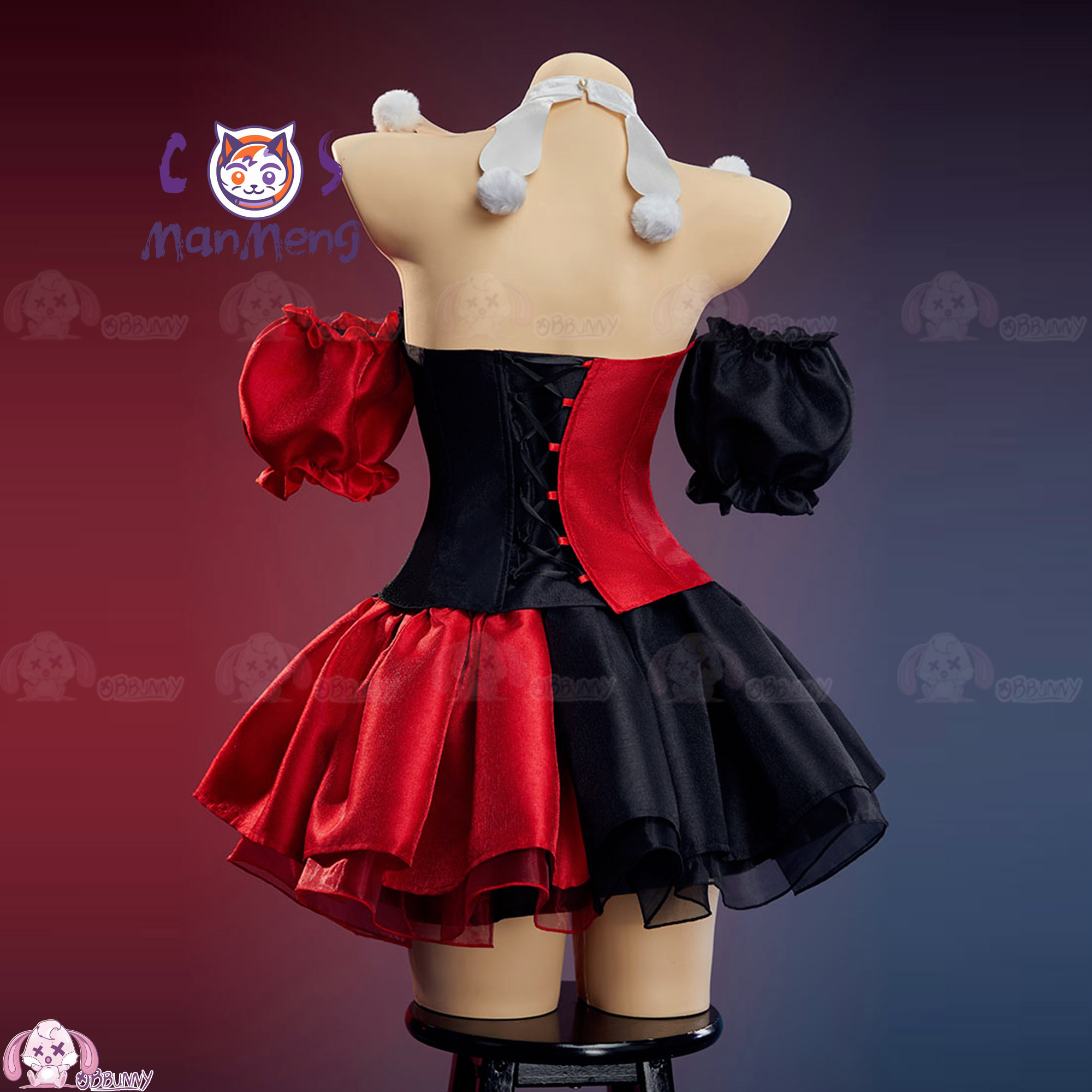 Anime Cosplay Lolita - Новая готическая юбка-клоун в стиле Лолита,