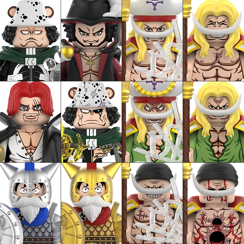 Black Clover Grimoire - Набор строительных блоков DY638-682 ONE PIECE:
