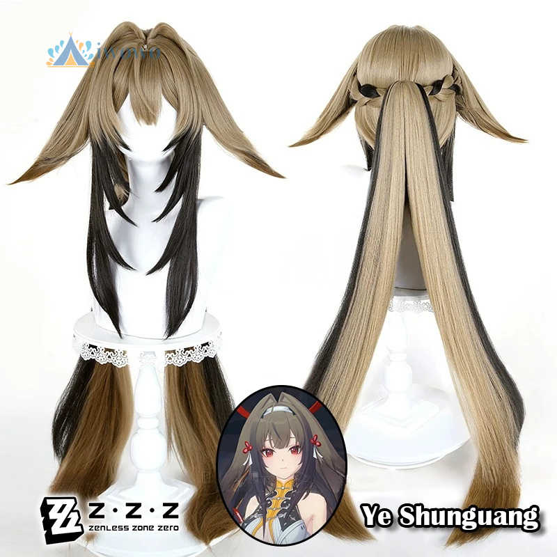 Anime Cosplay Girl With Black Hair - Zenless Zone Zero Ye Shunguang Косплей
