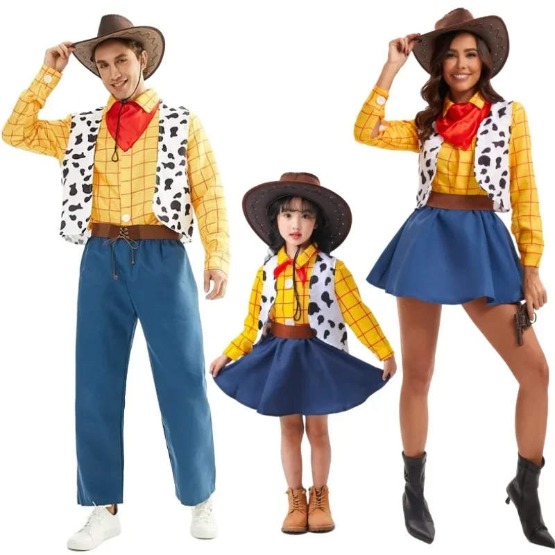 Anime Cosplay Female Ideas - Хэллоуин Пара Семья Косплей Идея Костюм