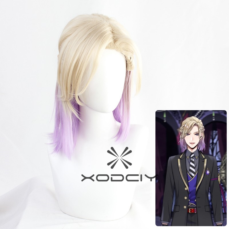 Cosplay Anime White Hair - Игра Twisted Wonderland Косплей Vil Schoenheit