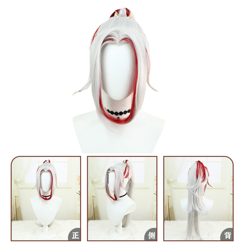 Cosplay Anime White Hair - Парик для косплея Yone Heartsteel, косплей