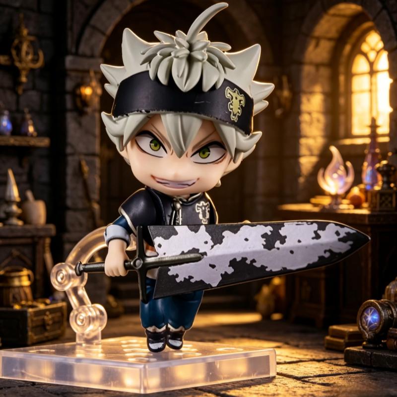 Black Clover Grimoire - В наличии! Хит продаж: Коллекционная мини-фигурка