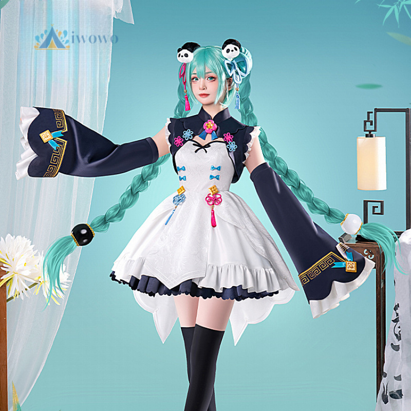 Anime Cosplay Dresses - Аниме проект Sekai косплей костюм Мику
