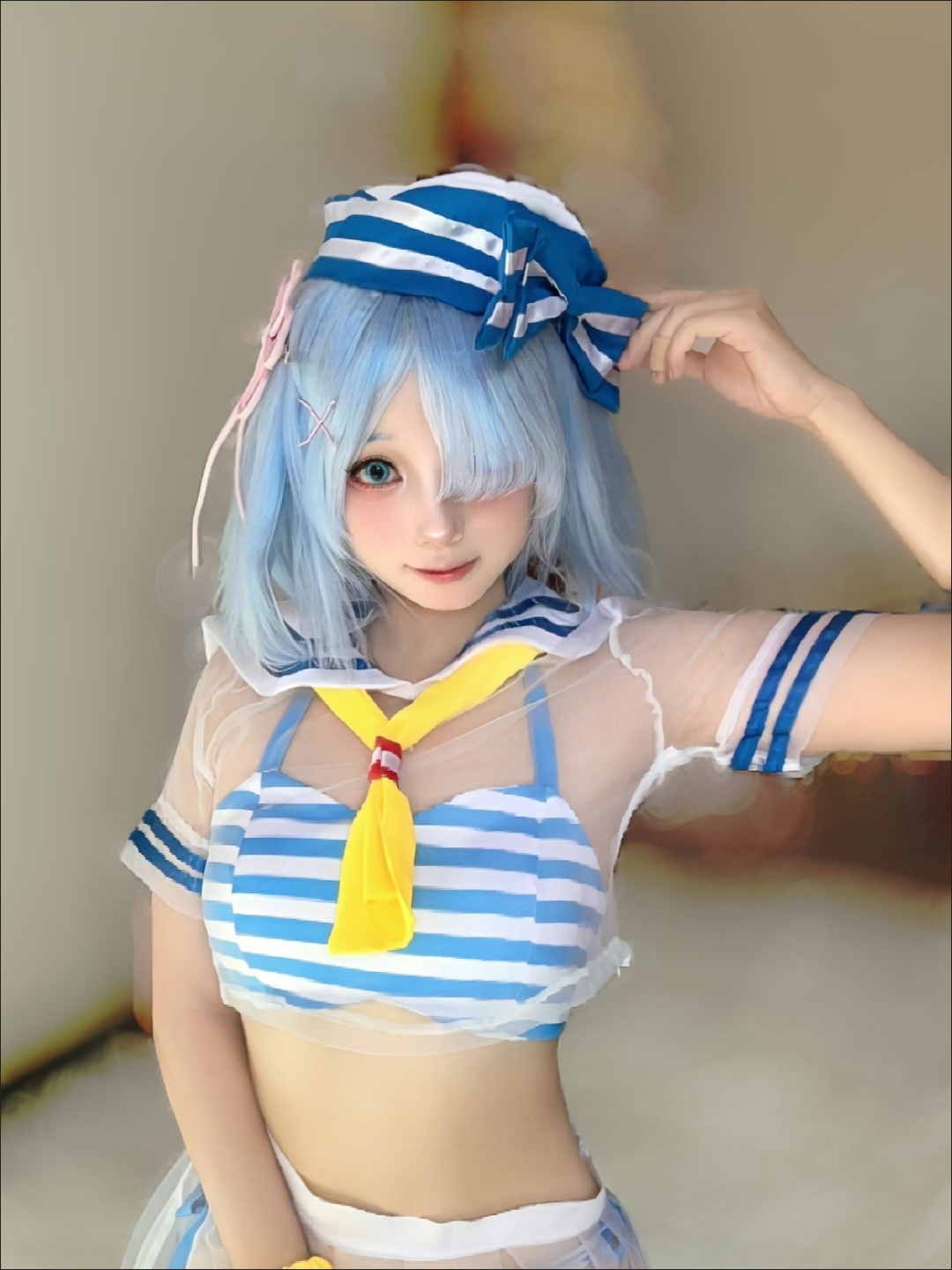 Anime Cosplay Rem - Костюм для косплея Рем из Re:Zero