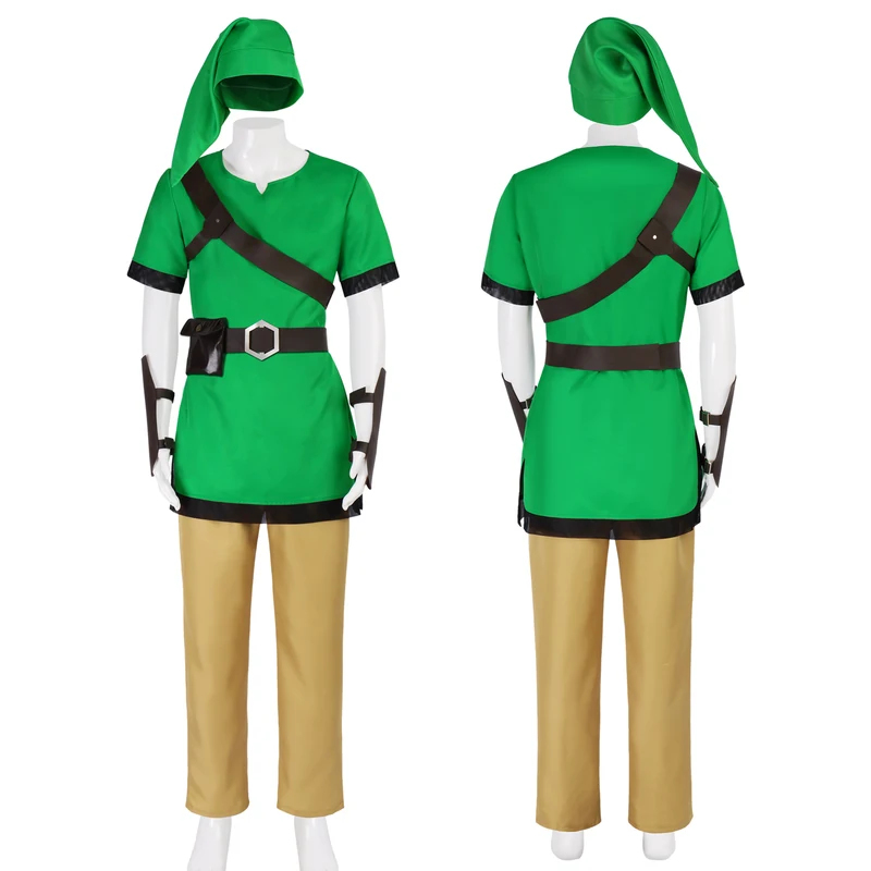 Cosplay Anime Expo - Костюм для косплея COSClassic Link: зеленая