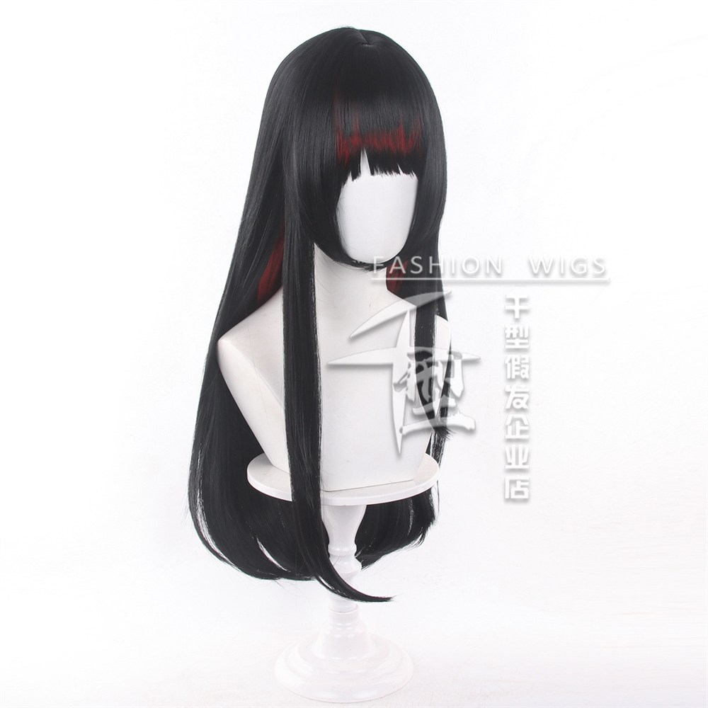 Парик для косплея Аниме Никаид – обзор и цена Anime Cosplay Girl With Black Hair