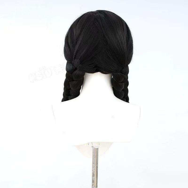 Парик для Хэллоуина в стиле ан – обзор и цена Anime Cosplay Girl With Black Hair