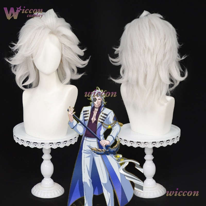 Парик для косплея NINO Anime R – обзор и цена Cosplay Anime White Hair