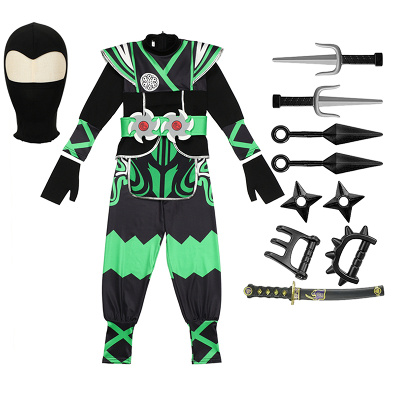 Японский костюм ниндзя для дет – обзор и цена Anime Cosplay Outfit Girl