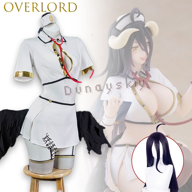 Костюм для косплея OVERLORD Al – обзор и цена Anime Cosplay Albedo