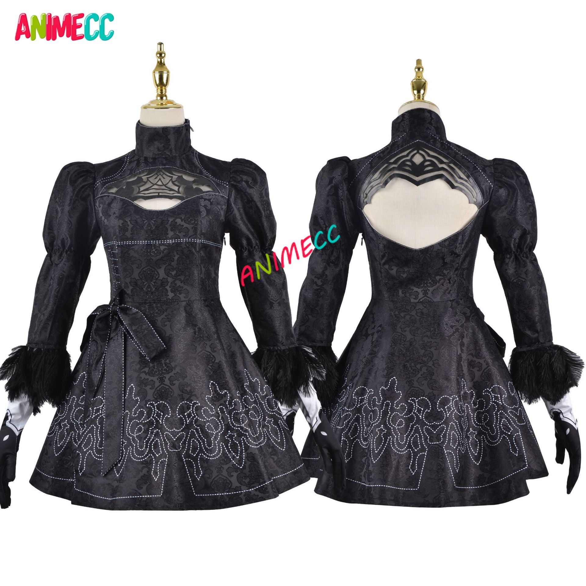 ANIMECC в наличии S-3XL 2B Nie – обзор и цена Anime Cosplay Eyes