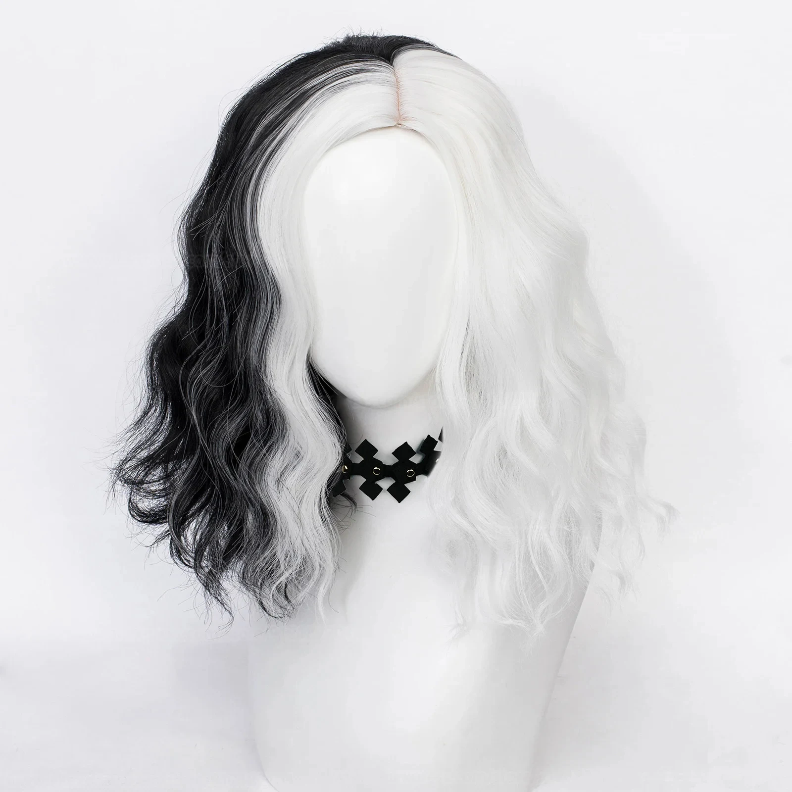 Парик для косплея Круэллы де В – обзор и цена Cosplay Anime White Hair