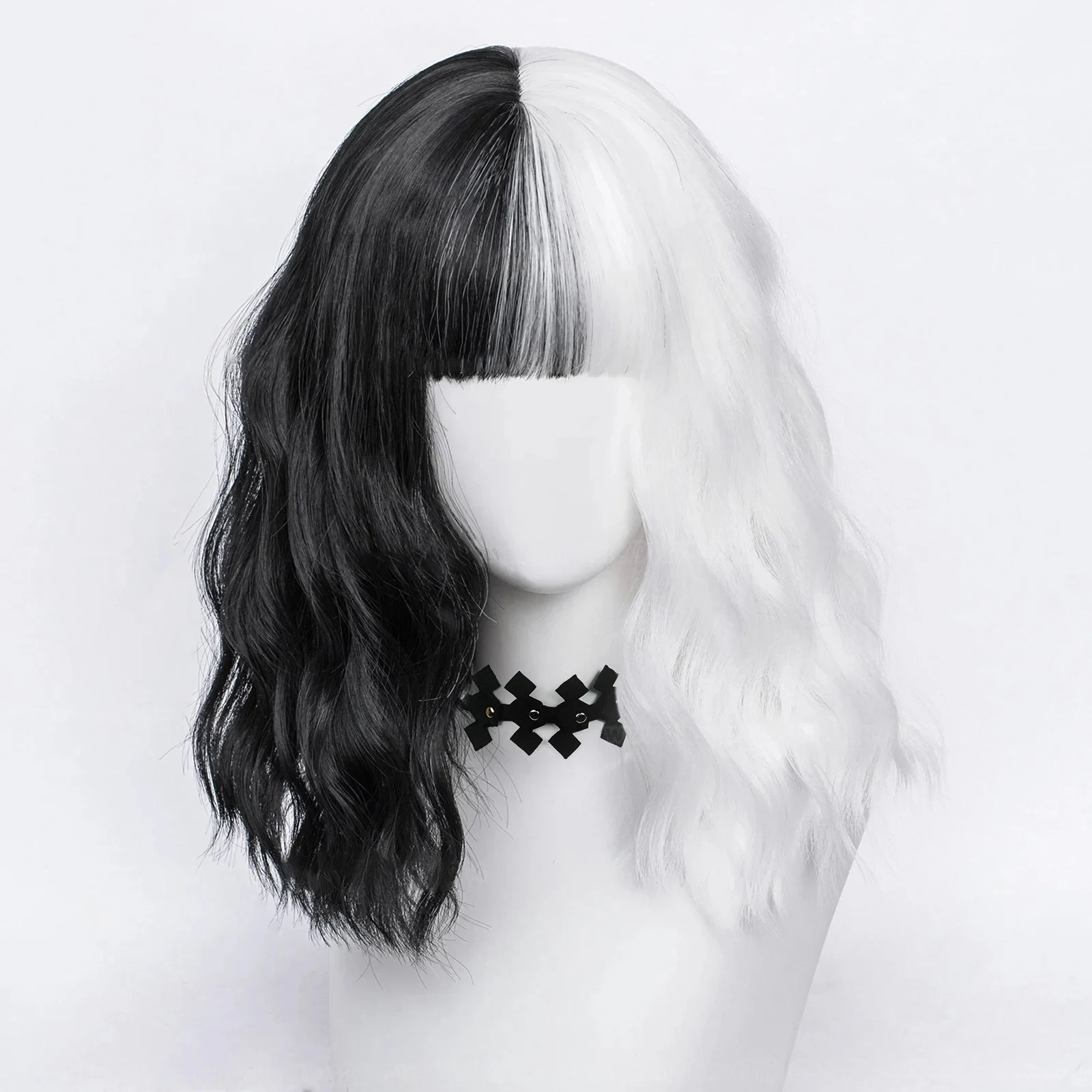Парик для косплея Круэллы де В – обзор и цена Cosplay Anime White Hair