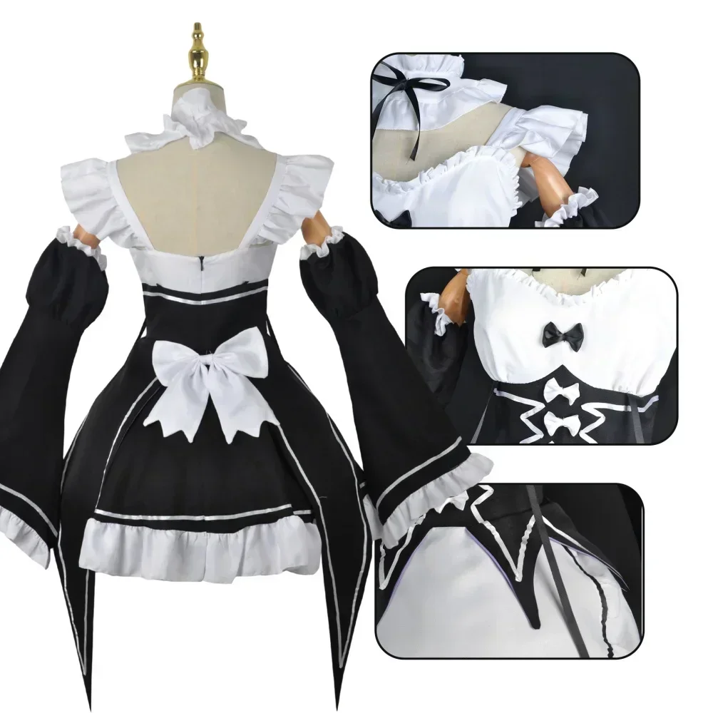 Костюм для косплея Рам и Рем и – обзор и цена Anime Cosplay Rem