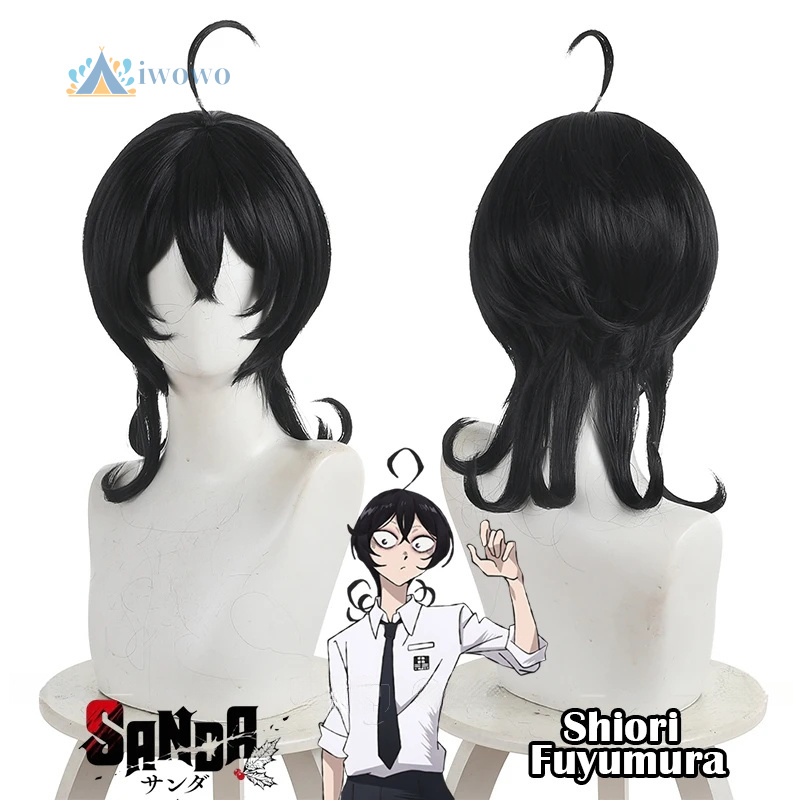 Аниме Sanda Shiori Fuyumura, п – обзор и цена Anime Cosplay Girl With Black Hair