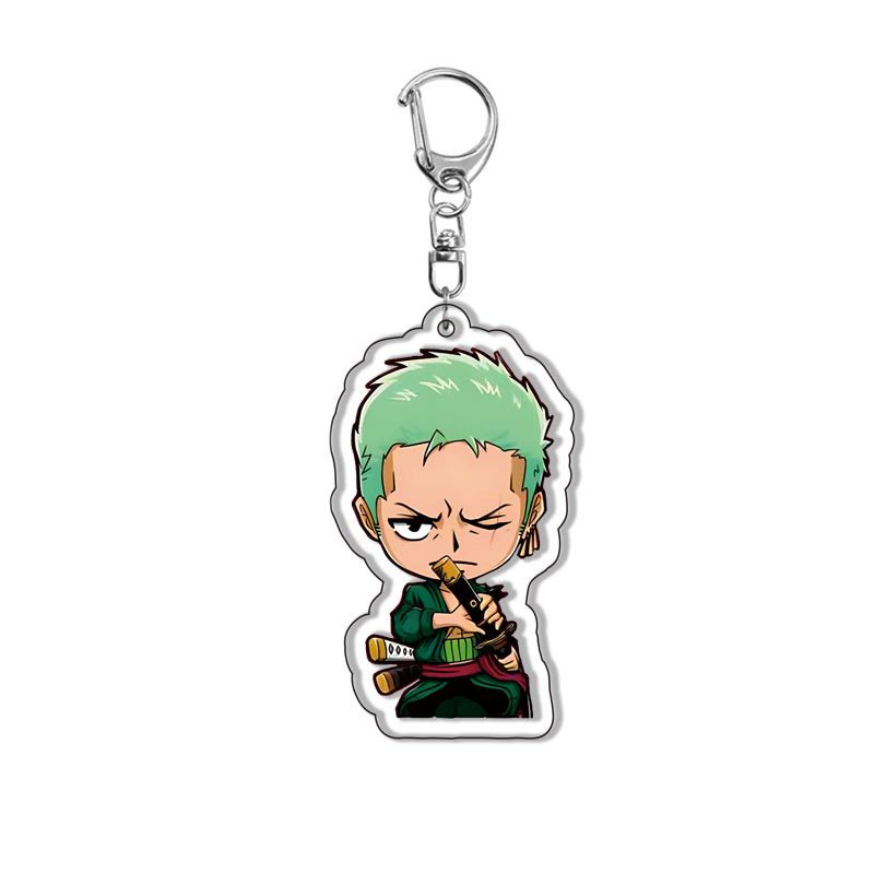 Брелок-подвеска из акрила One  – обзор и цена Cosplay Anime Zoro
