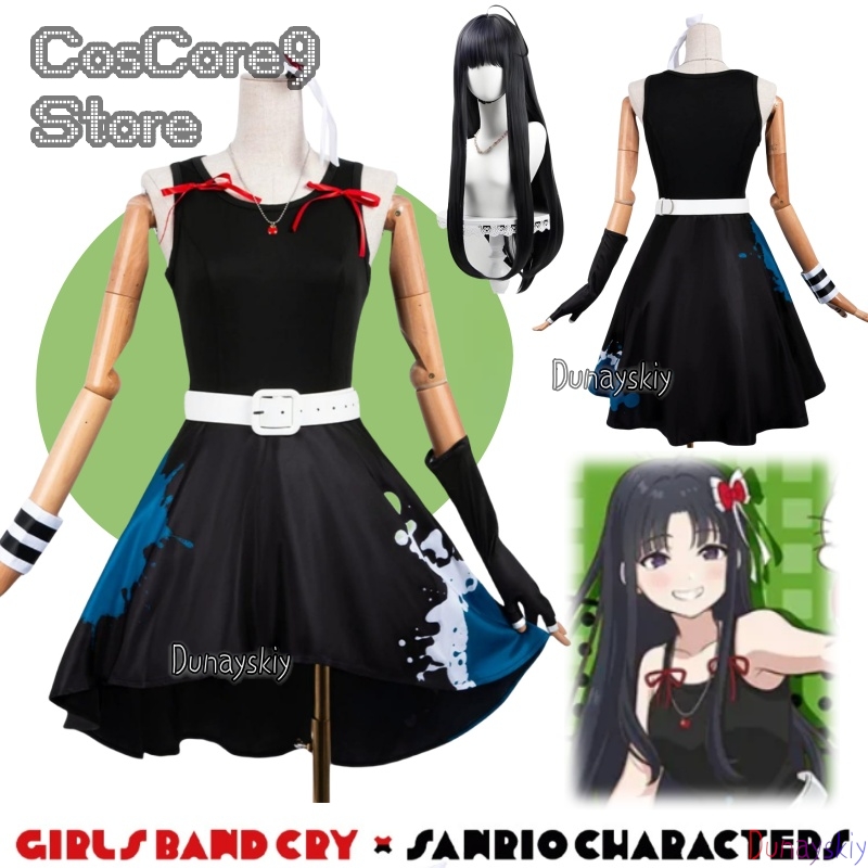 Subaru Awa Косплей 코스프레 Черное – обзор и цена Anime Cosplay Girl With Black Hair