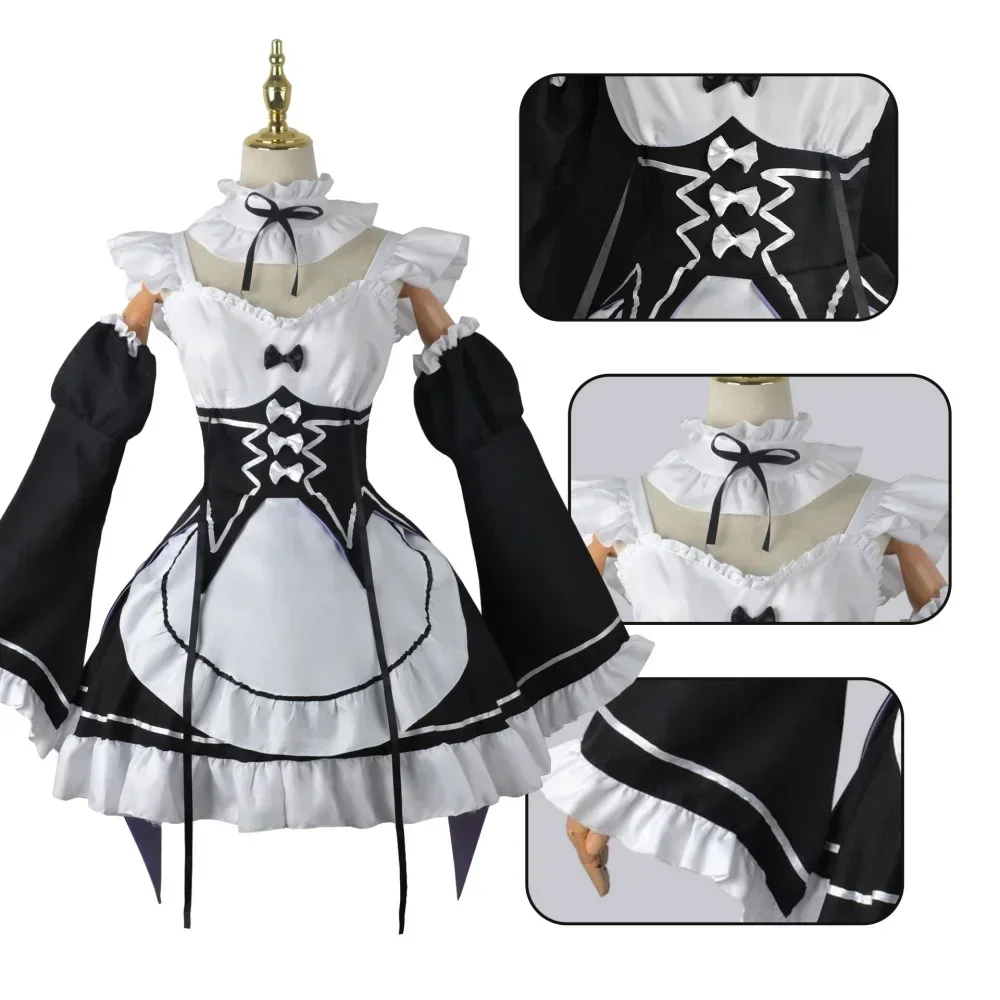Костюм для косплея Рам и Рем и – обзор и цена Anime Cosplay Rem