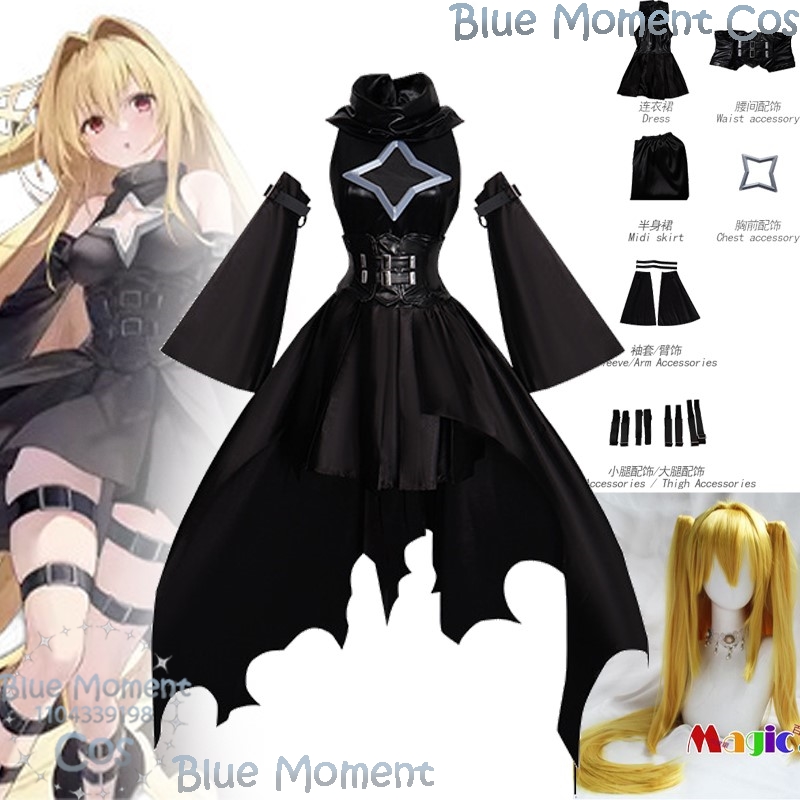 Golden Darkness Game Azur Lane – обзор и цена Anime Cosplay Girl With Black Hair