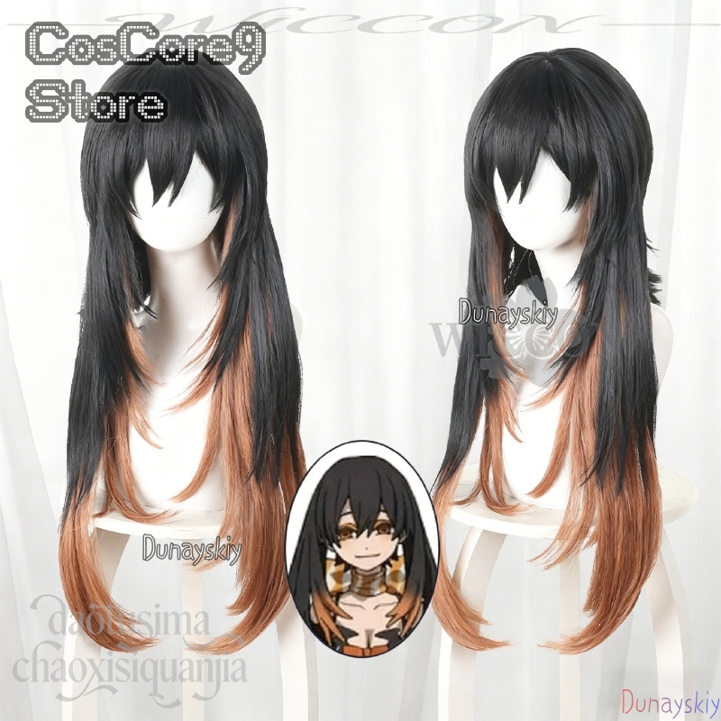 Amo Empool Косплей Аниме GACHI – обзор и цена Anime Cosplay Girl With Black Hair