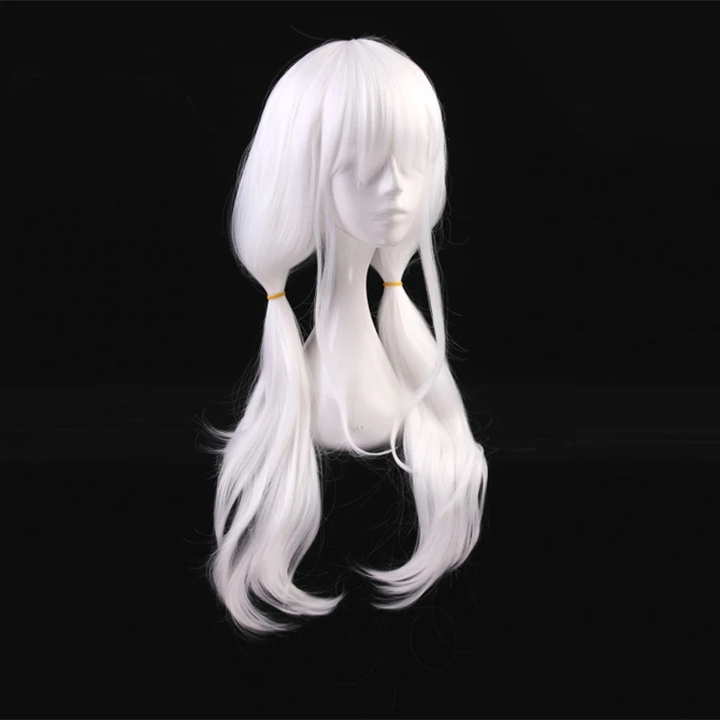 Парик из синтетических волос д – обзор и цена Cosplay Anime White Hair