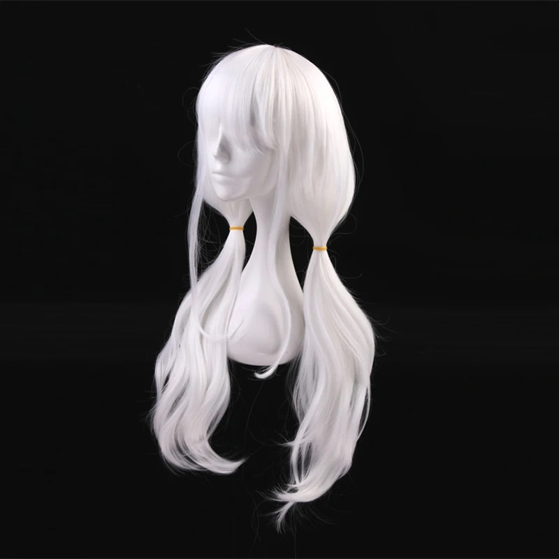 Парик из синтетических волос д – обзор и цена Cosplay Anime White Hair