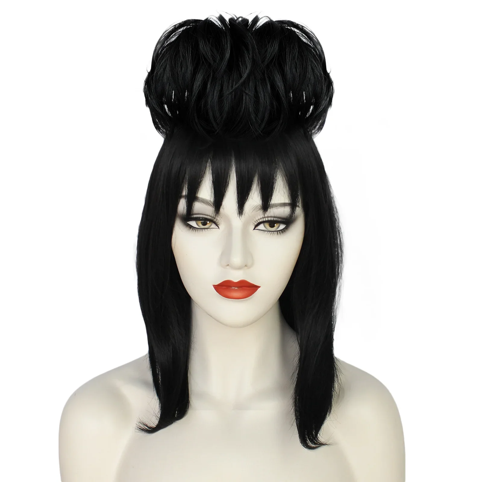 Лидия Дец Косплей Парик Невест – обзор и цена Anime Cosplay Girl With Black Hair