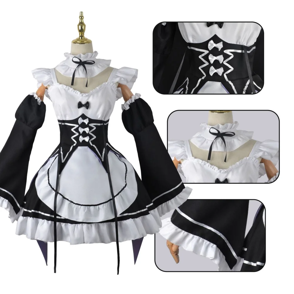 Костюм для косплея аниме-персо – обзор и цена Anime Cosplay Rem