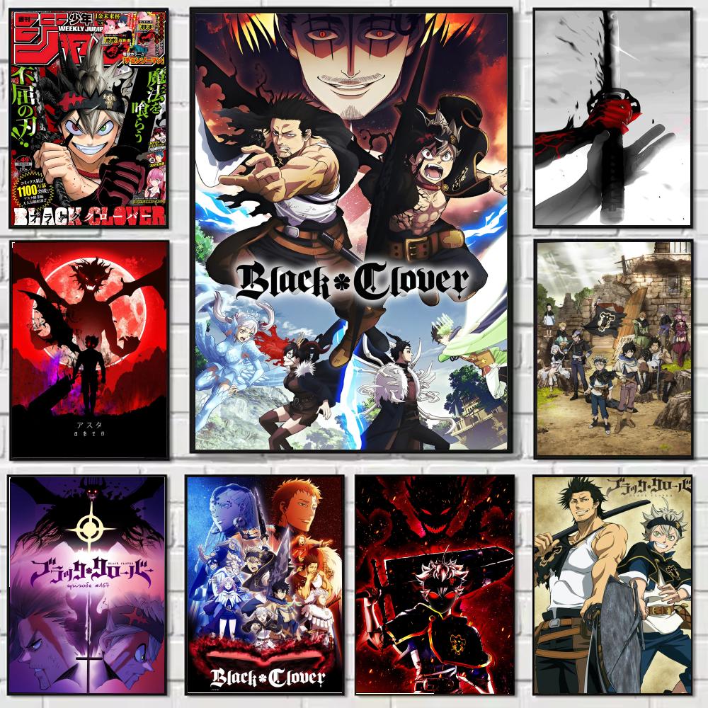Аниме B-Black Hot Clover посте – обзор и цена Black Clover Grimoire
