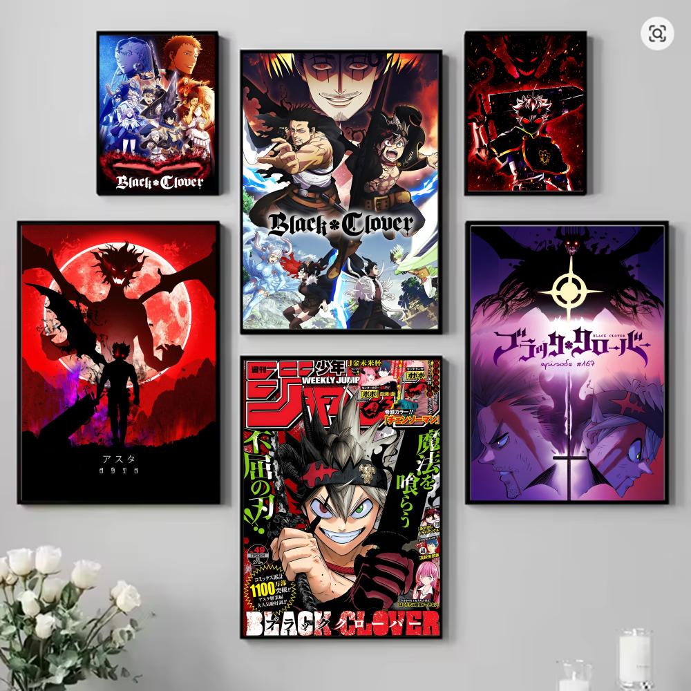 Аниме B-Black Hot Clover посте – обзор и цена Black Clover Grimoire